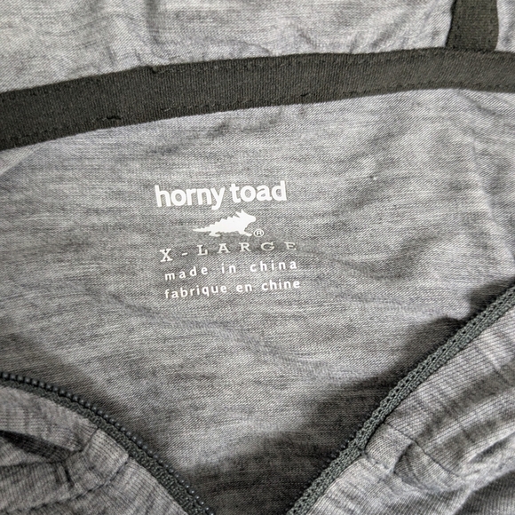 Horny Toad Women's Grey Swiftly Zip Hoodie With Back Pocket XL - Picture 8 of 8